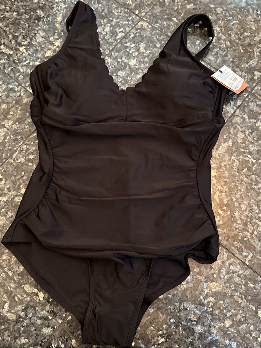 Classic Black One-Piece Swimsuit